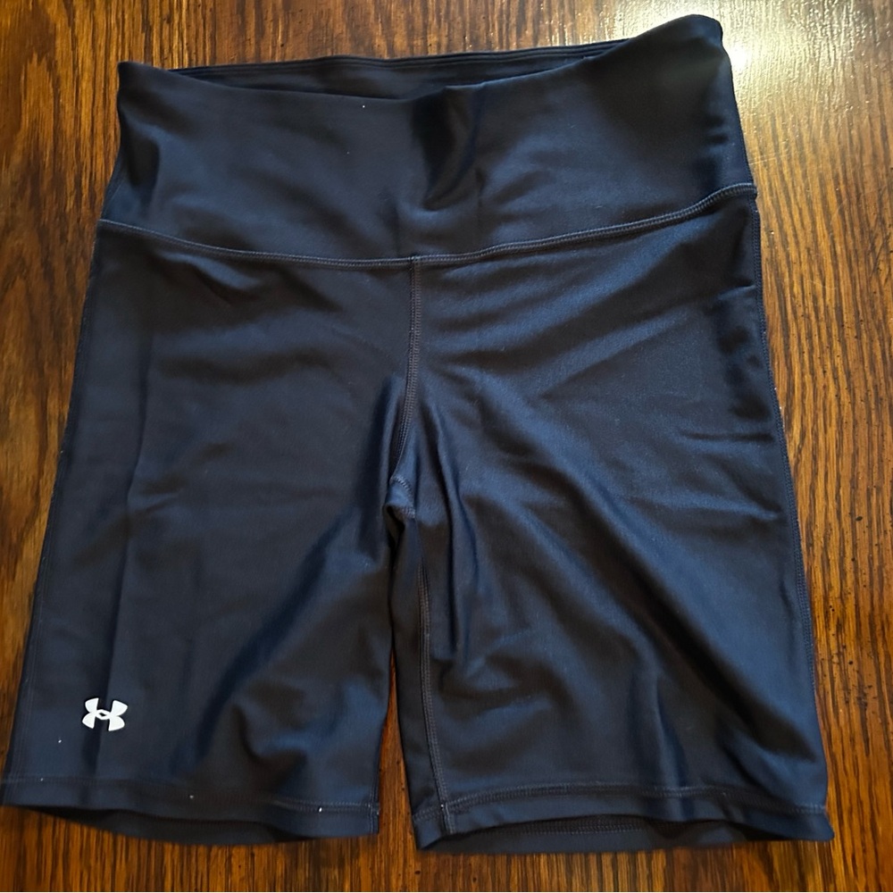Under Armour Women's Navy Bike Shorts